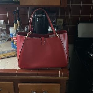 red purse